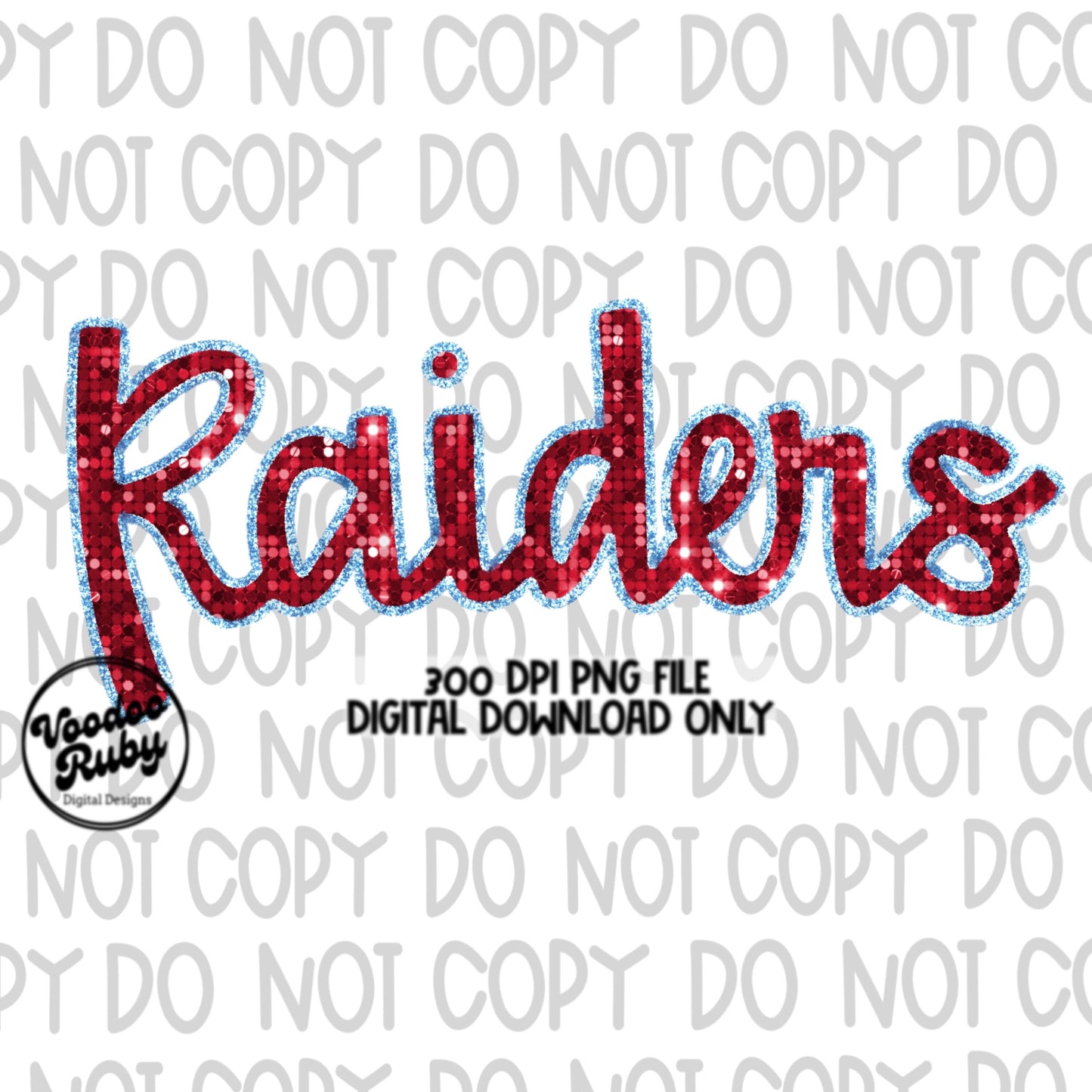 Raiders PNG Design Sequins Glitter Hand Drawn Digital Download Faux Sequins Patch PNG Printable Clip Art Faux Appliqué Raiders Football DTF