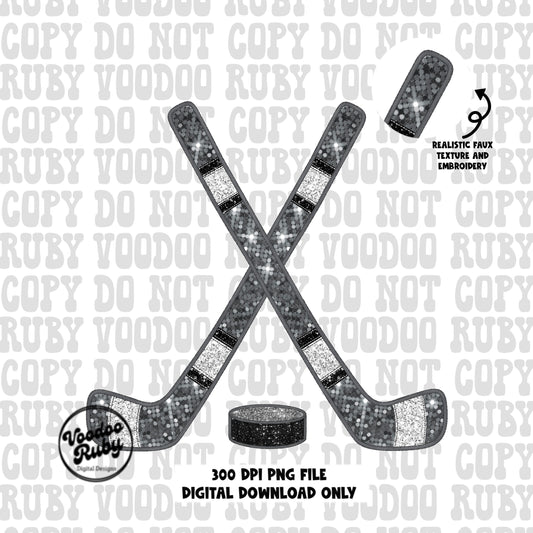 Hockey png design faux embroidery png dpi high resolution dtf printable sublimation