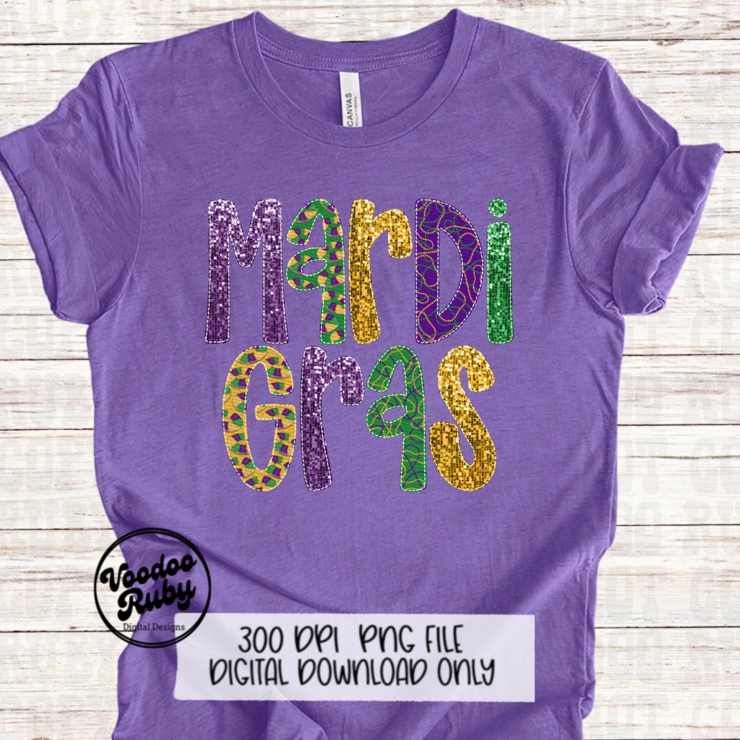 Sequin Mardi Gras PNG Design Faux Embroidery PNG Mardi Gras DTF Louisiana Sublimation Digital Download Mardi Gras Cajun Louisiana Clip Art