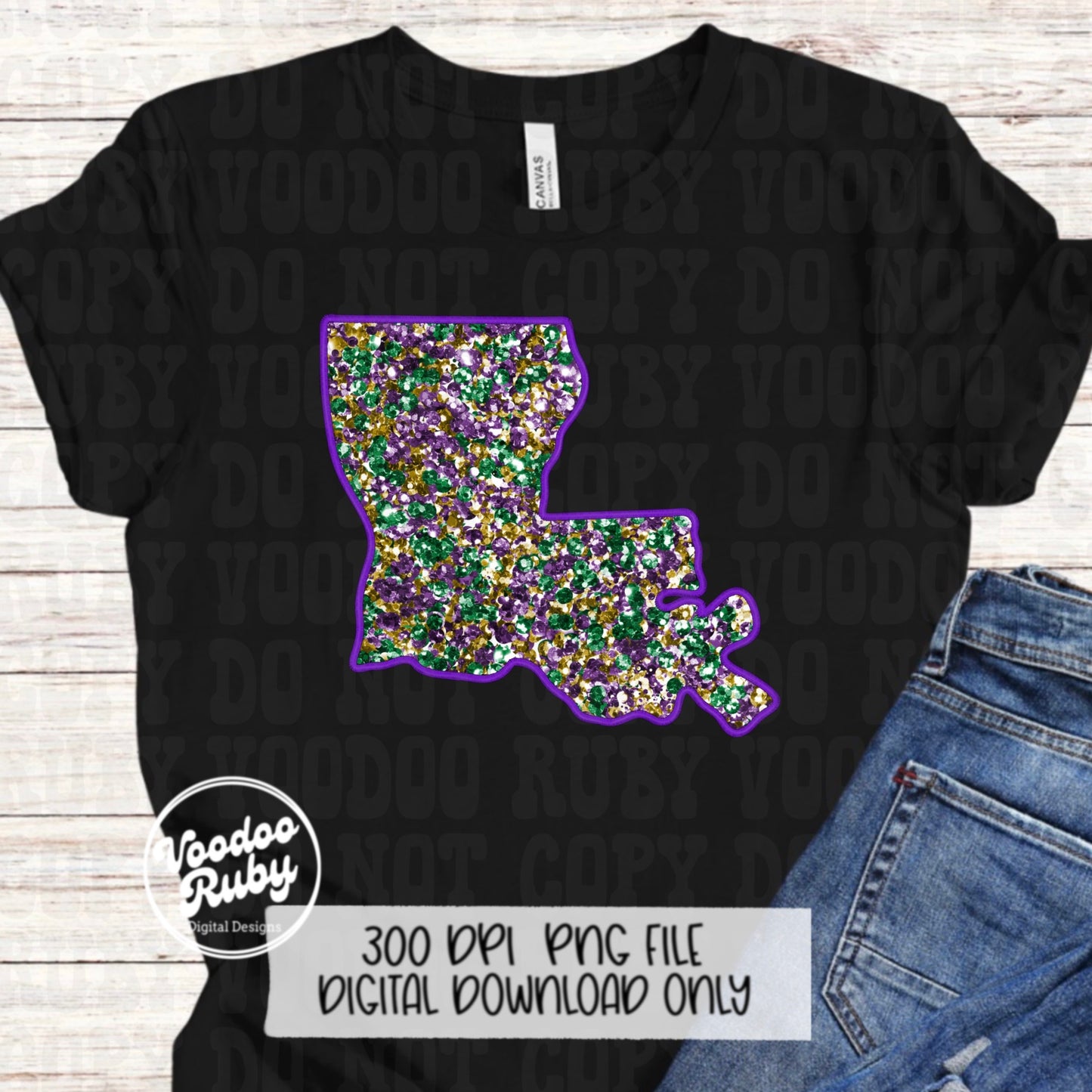 Glitter Mardi Gras PNG Design Louisiana png Sublimation Faux Embroidery PNG Digital Download Crawfish PNG Mardi Gras dtf Printable Cajun png