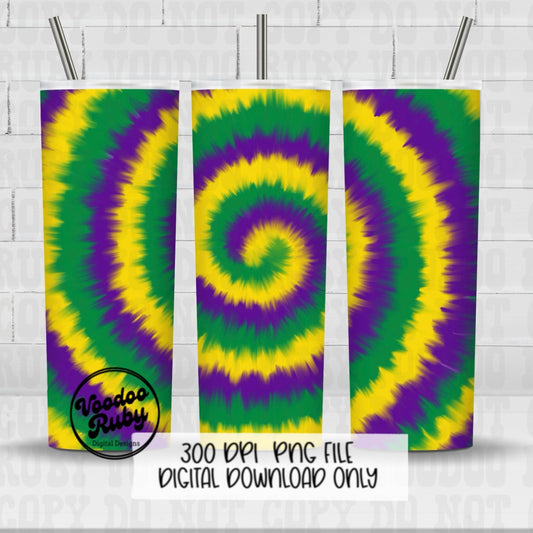 Mardi Gras png design for sublimation Tumblers