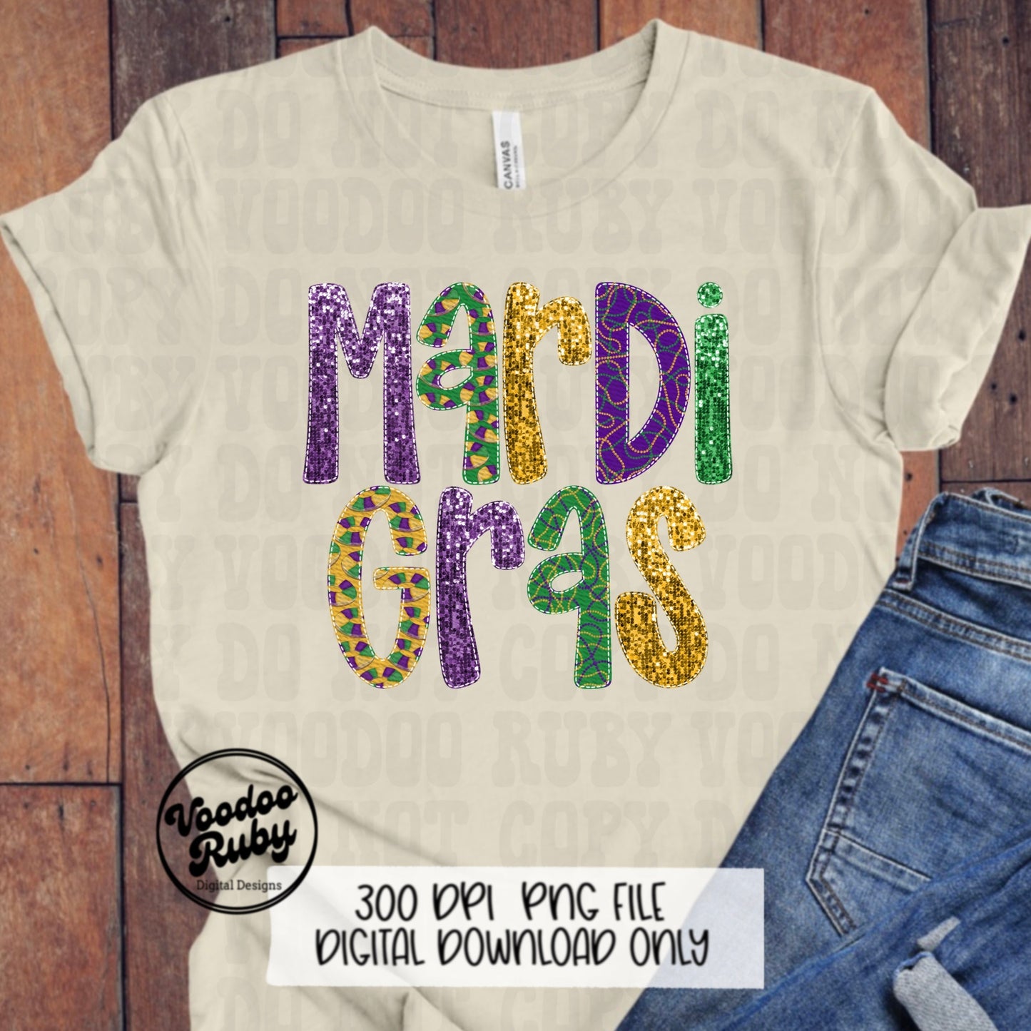 Sequin Mardi Gras PNG Design Faux Embroidery PNG Mardi Gras DTF Louisiana Sublimation Digital Download Mardi Gras Cajun Louisiana Clip Art