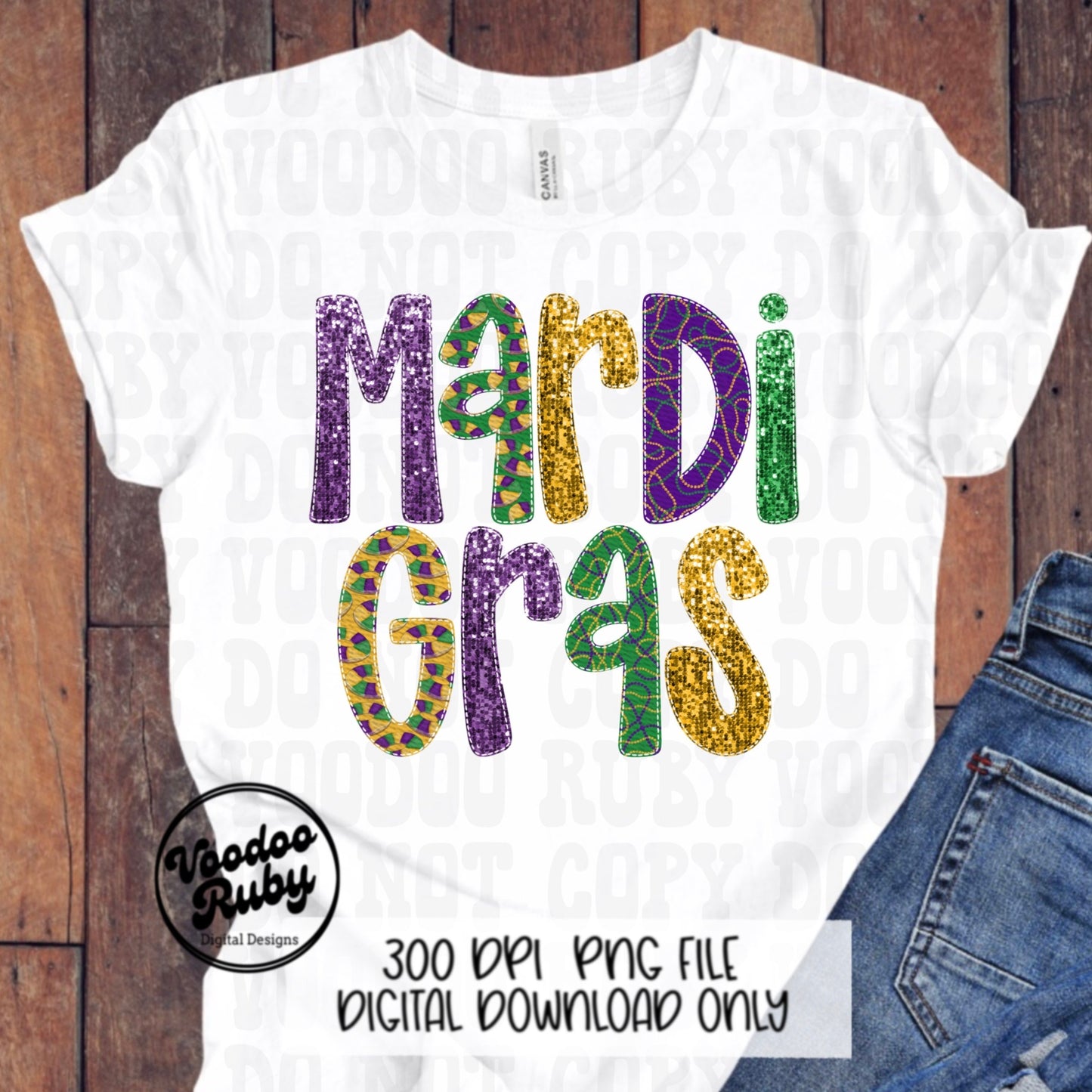 Sequin Mardi Gras PNG Design Faux Embroidery PNG Mardi Gras DTF Louisiana Sublimation Digital Download Mardi Gras Cajun Louisiana Clip Art