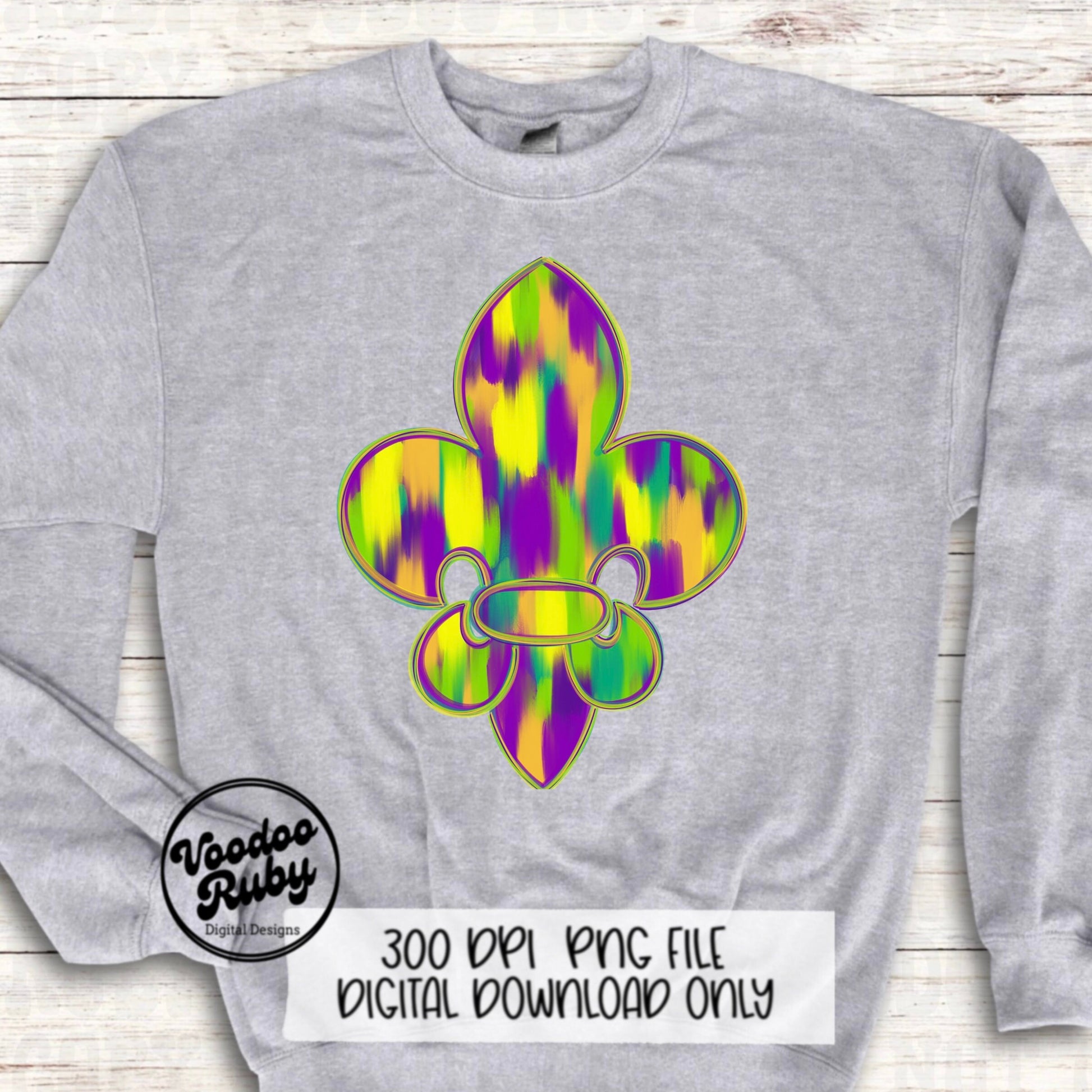 Mardi Gras PNG Design Louisiana PNG Mardi Gras DTF Louisiana Sublimation Hand Drawn Digital Download Fleur de lis png Louisiana Clip Art