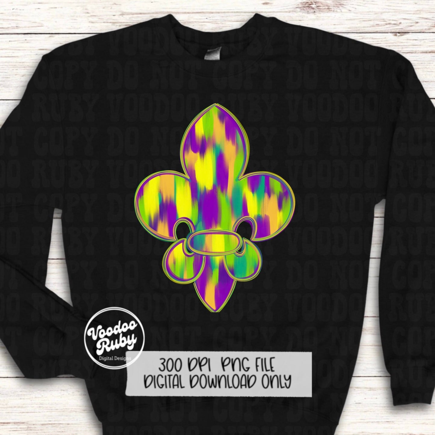 Mardi Gras png design hand drawn for sublimation and DTF printing