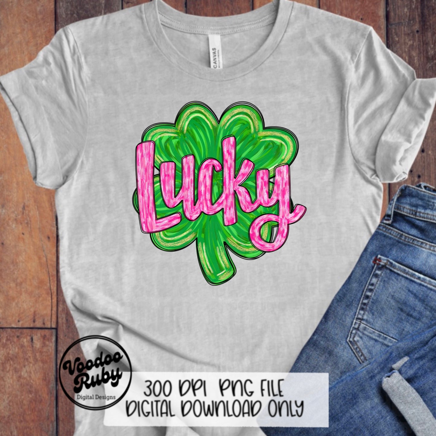 St Patrick’s Day PNG Design Lucky Glitter Shamrock PNG Pinch Sublimation Tumbler Green St Patrick’s Day DTF Printable Faux Glitter png