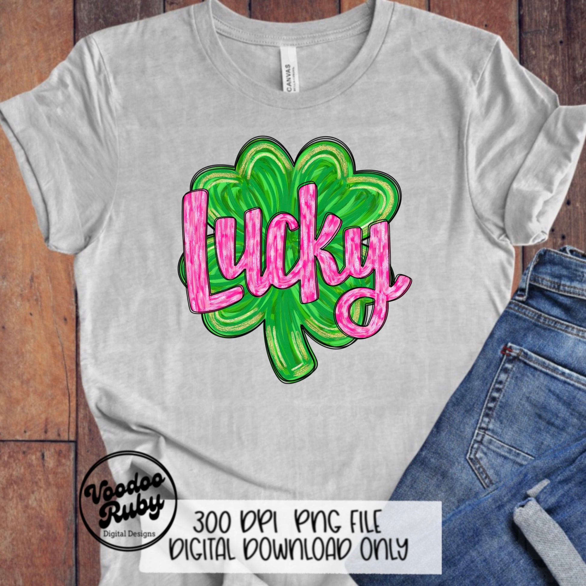 St Patrick’s Day PNG Design Lucky Glitter Shamrock PNG Pinch Sublimation Tumbler Green St Patrick’s Day DTF Printable Faux Glitter png