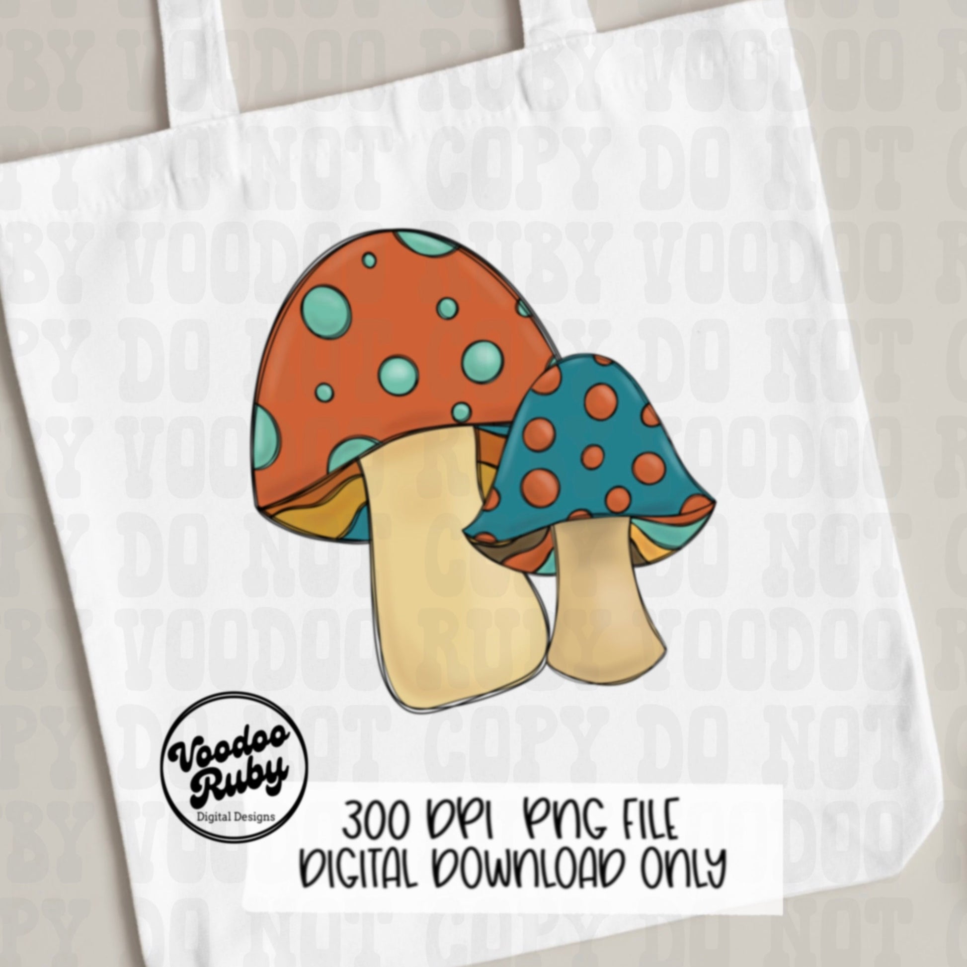 Mushroom Design PNG Sublimation Mushroom PNG Hand Drawn Digital Design Cottagecore Hippie PNG Plant Dtf Mushroom Clip Art Vintage Mushroom