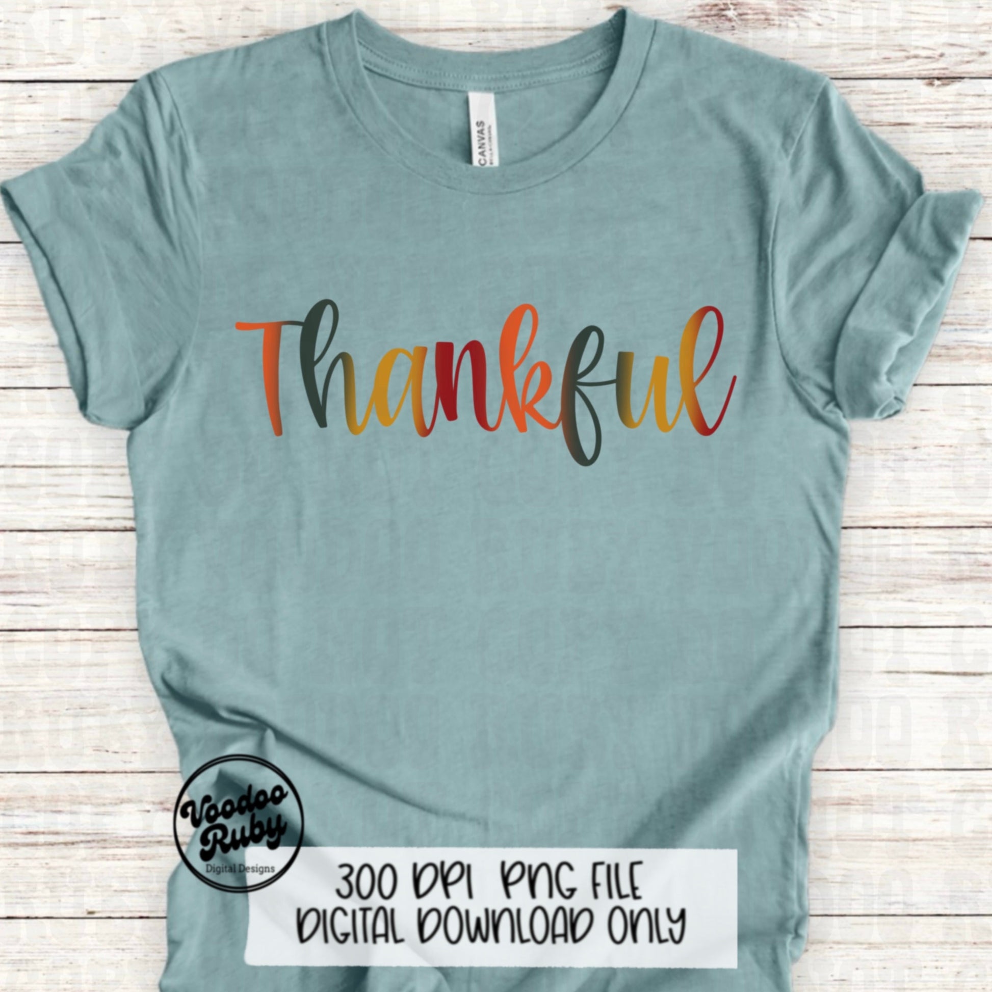 Thankful PNG Design Digital Download Sublimation Retro Thanksgiving PNG Fall Thankful DTF Printable