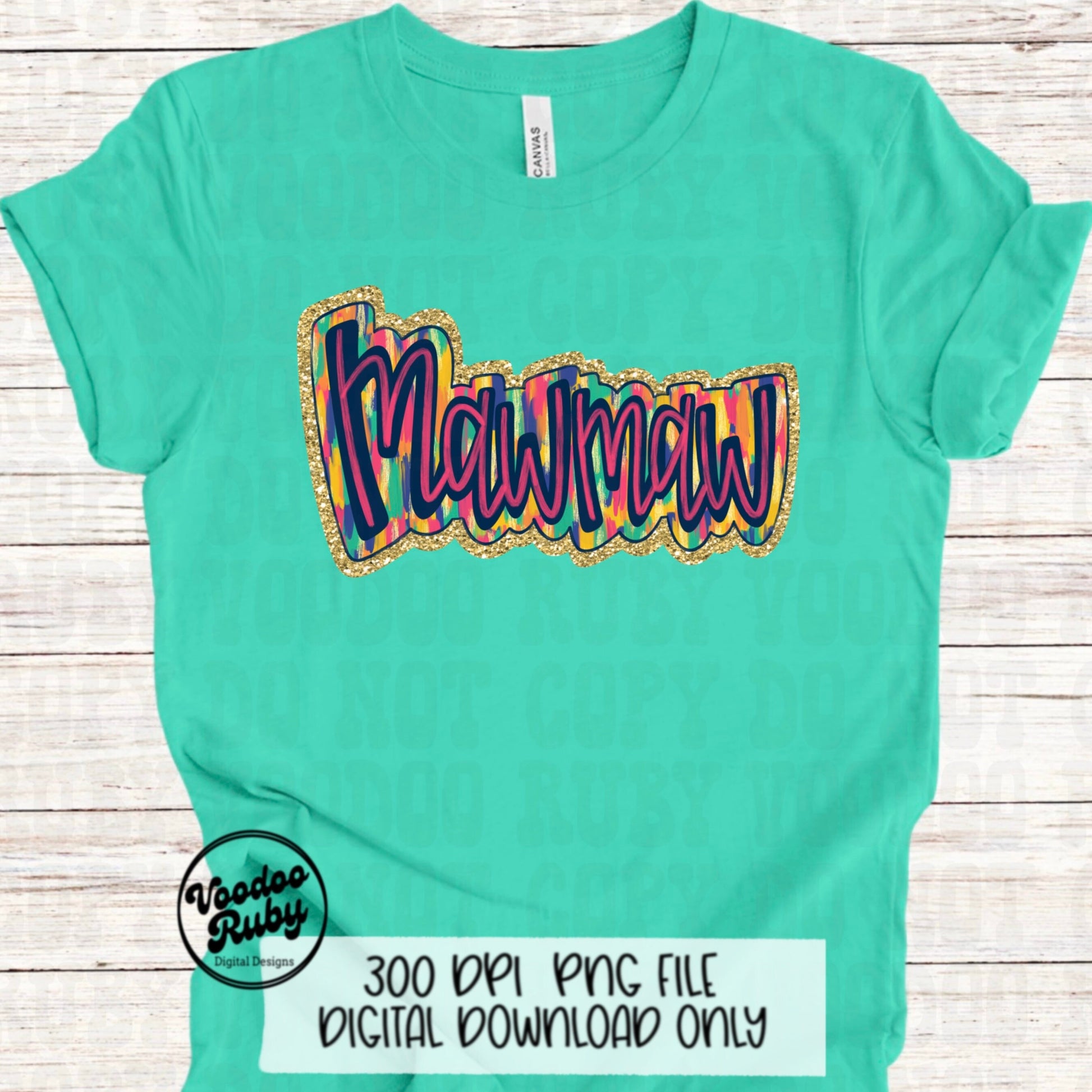 Glitter Mawmaw PNG Sublimation Design Hand Drawn Digital Download Summer PNG Mawmaw Clip Art Mom dtf Printable