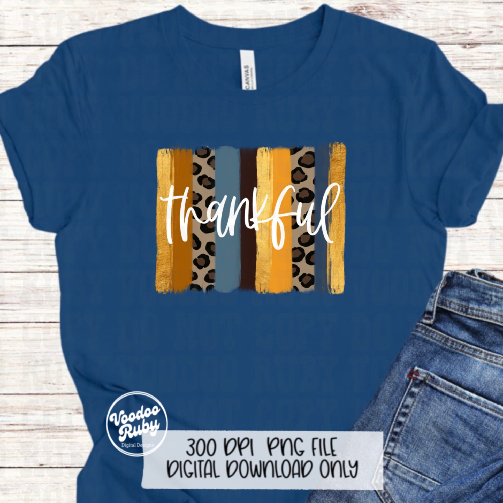 Thankful PNG Design Thanksgiving PNG Digital Download Fall Leopard PNG Thankful dtf Printable Thanksgiving Sublimation Fall Clip Art