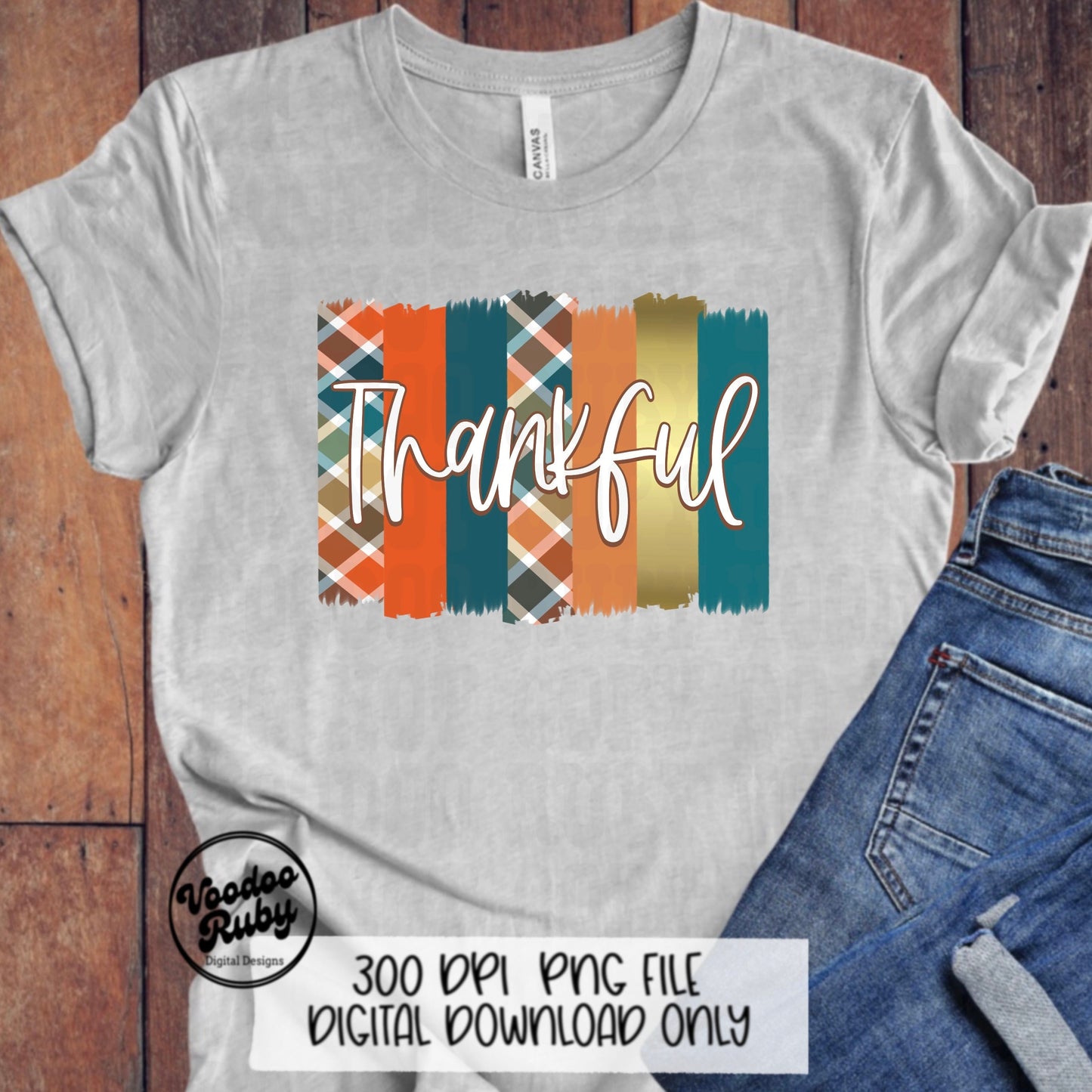 Thankful PNG Design Hand Drawn Digital Download Thanksgiving PNG Sublimation Thankful DTF Printable Vintage Fall png