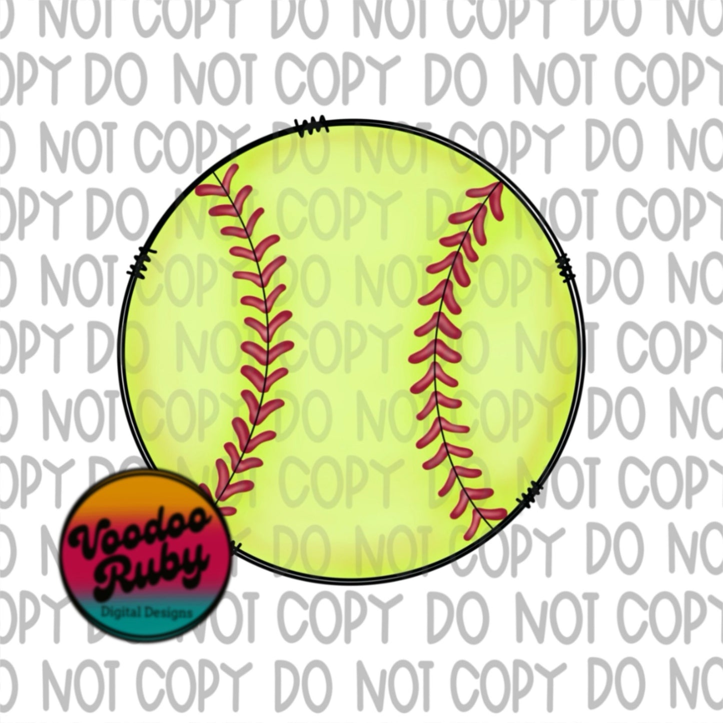 Sports Balls Bundle PNG Design Sublimation Hand Drawn Digital Download Baseball Basketball Soccer Volleyball Football Softball Golf PNG DTF Printable