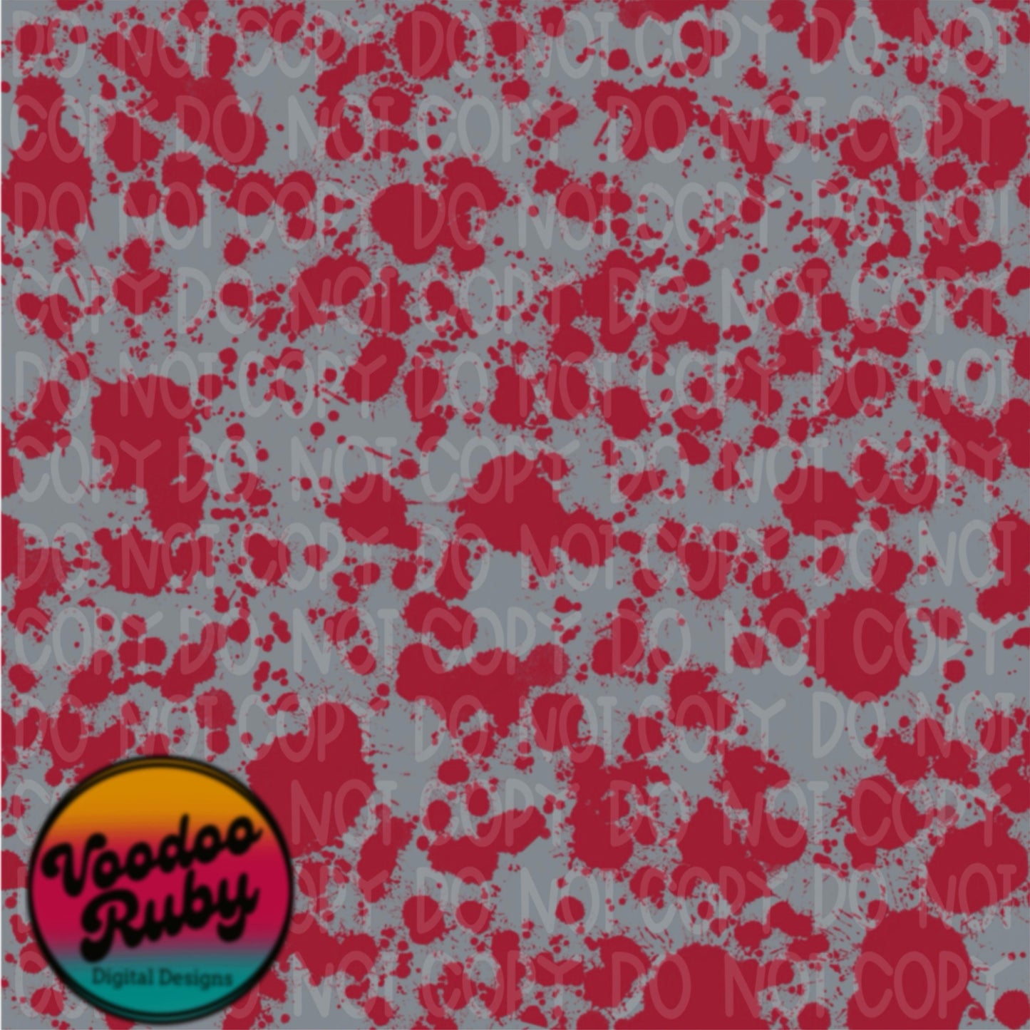 Deep Red Gray Splatter PNG Background Digital Paper PNG Bundle Sublimation Hand Drawn Digital Download DTF Printable Football png