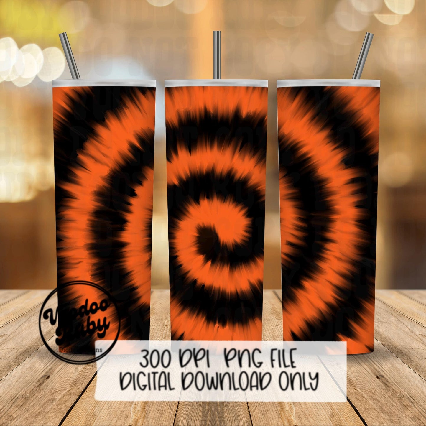 Orange and Black Tie Dye Digital Paper PNG | Sublimation | Hand Drawn Digital Download | Printable | Clip Art
