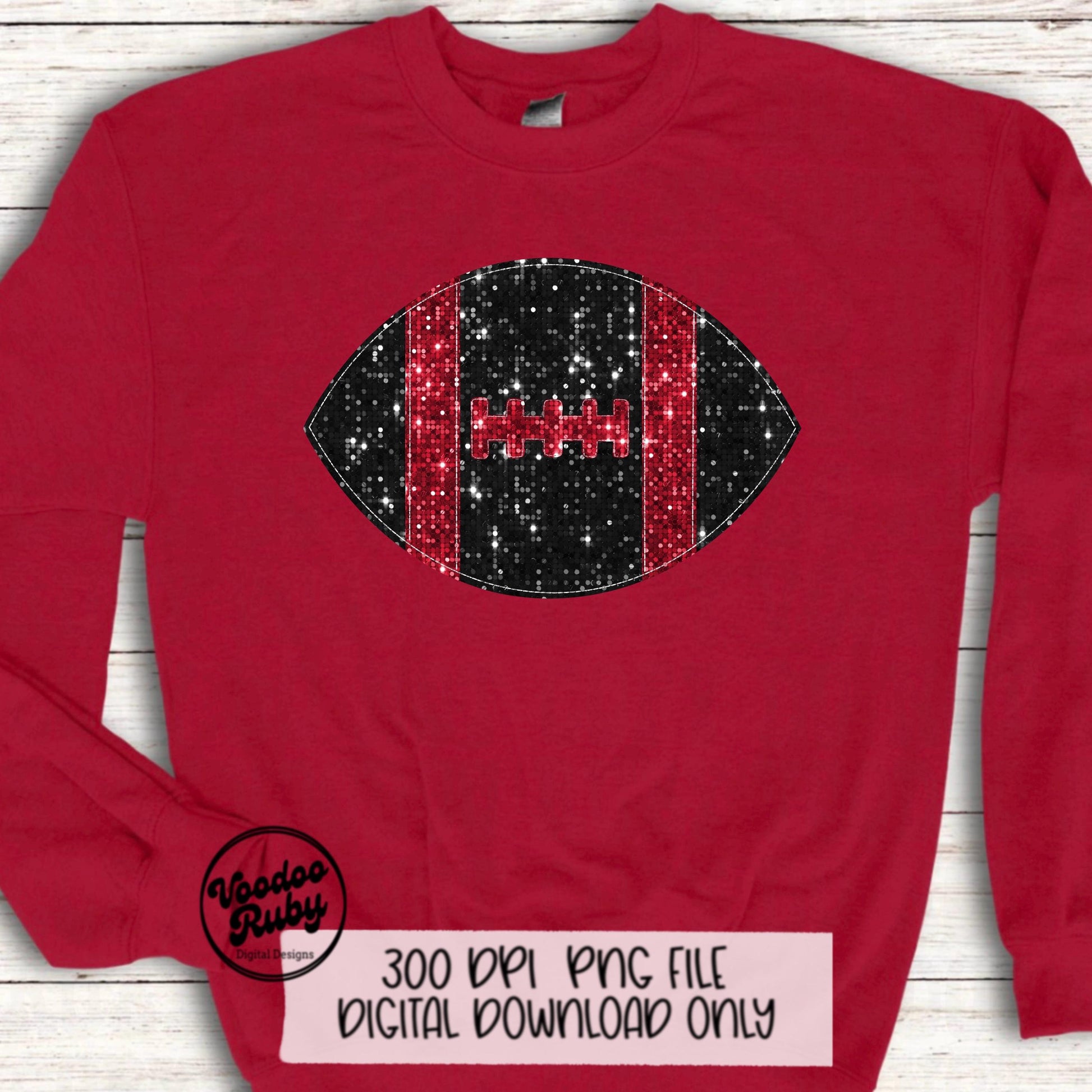Sequin Football PNG Design Sublimation Bundle Sequin PNG Hand Drawn Digital Download Faux Sequin png Printable Clip Art Bundle DTF