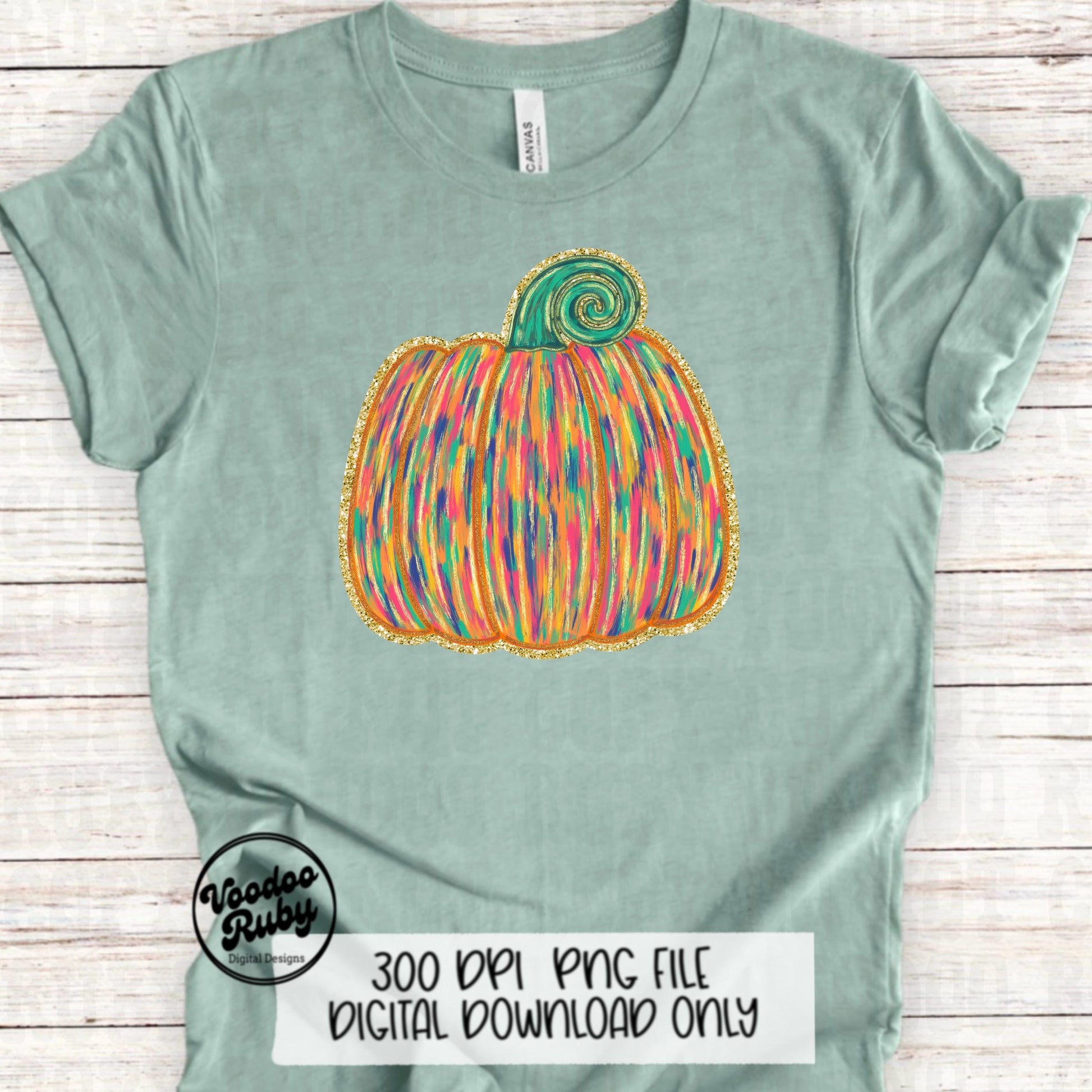 Painted Gold Glitter Pumpkin PNG Design Sublimation Hand Drawn Digital Download Fall Pumpkin DTF Thanksgiving Bright Glitter Pumpkin PNG