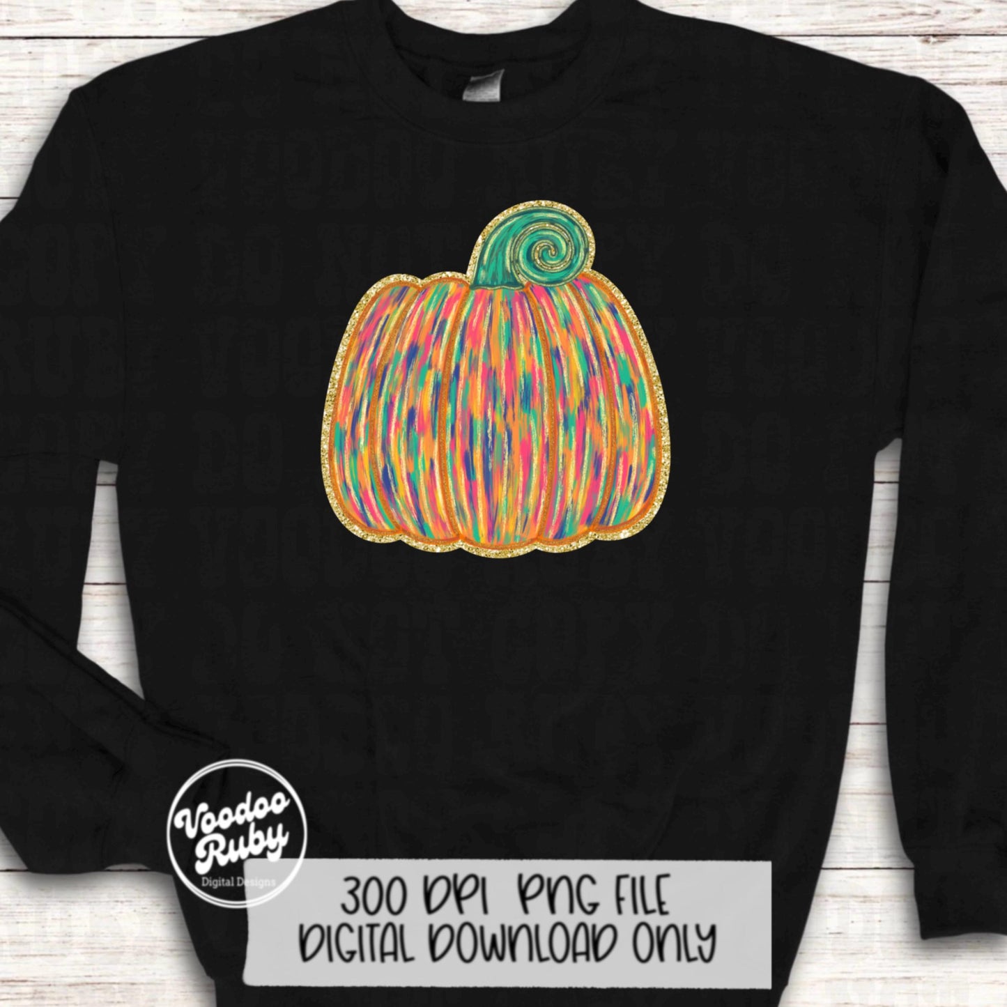 Painted Gold Glitter Pumpkin PNG Design Sublimation Hand Drawn Digital Download Fall Pumpkin DTF Thanksgiving Bright Glitter Pumpkin PNG