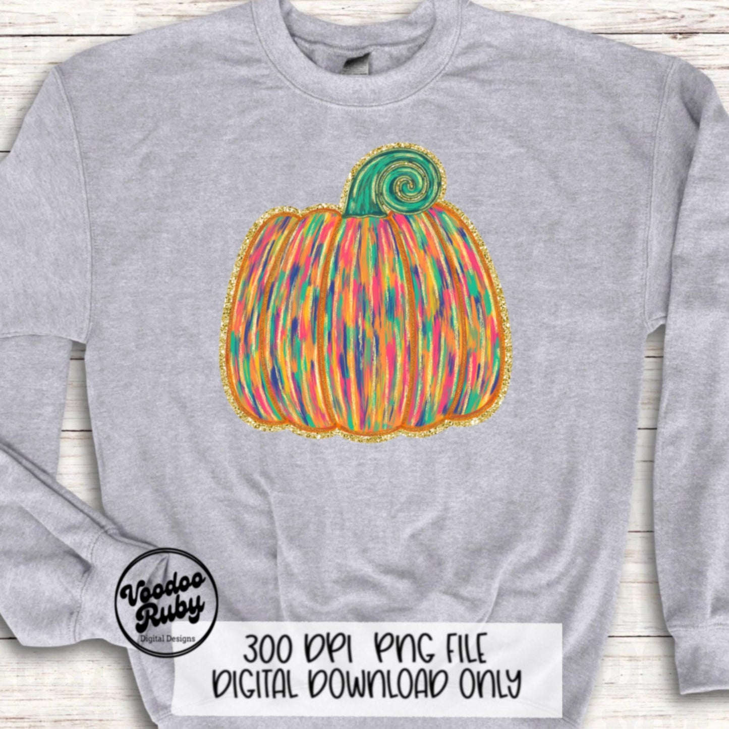 Painted Gold Glitter Pumpkin PNG Design Sublimation Hand Drawn Digital Download Fall Pumpkin DTF Thanksgiving Bright Glitter Pumpkin PNG