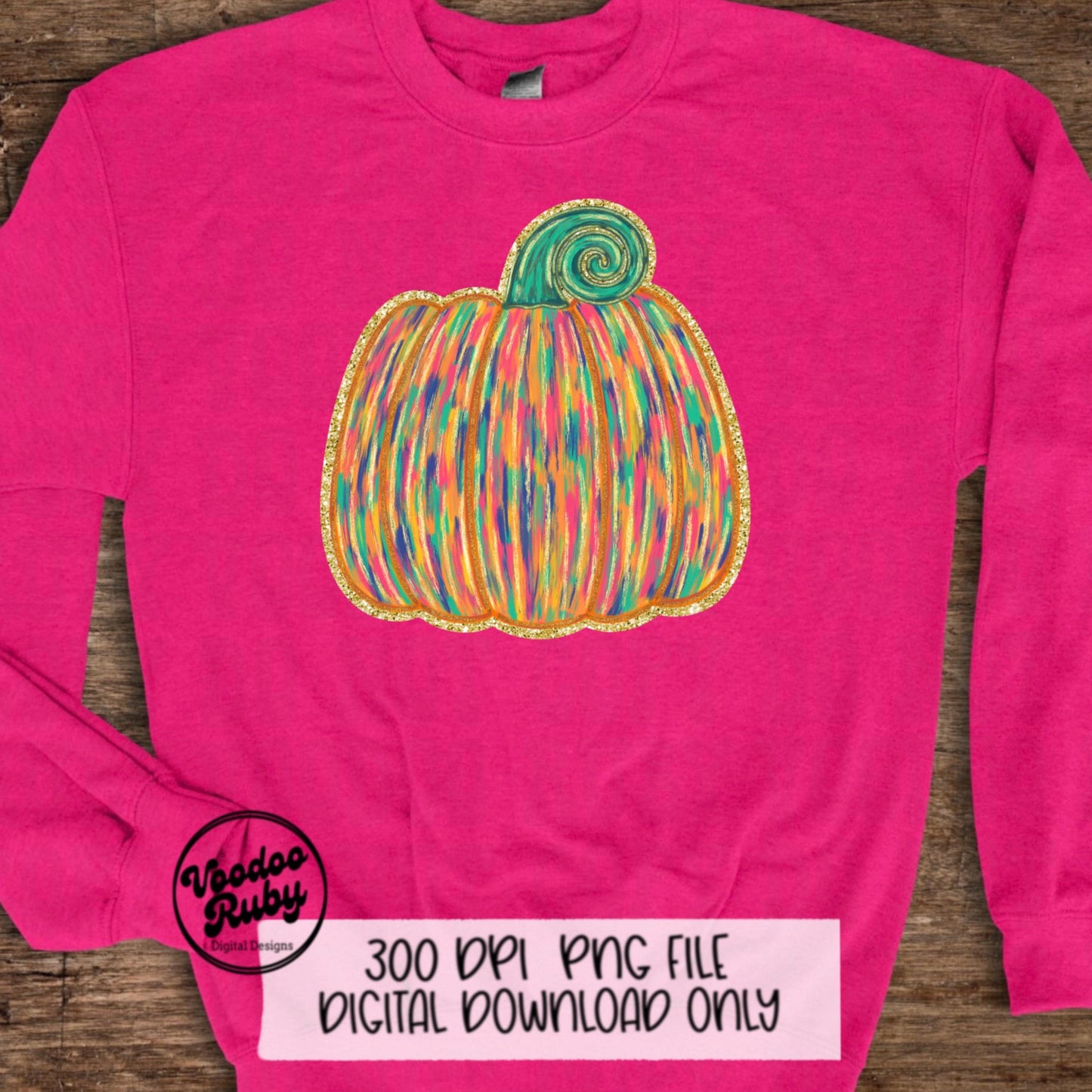 Painted Gold Glitter Pumpkin PNG Design Sublimation Hand Drawn Digital Download Fall Pumpkin DTF Thanksgiving Bright Glitter Pumpkin PNG