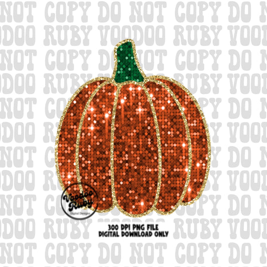 Sequin Pumpkin PNG Design Sublimation Hand Drawn Digital Download Faux Sequin Pumpkin dtf Printable Fall png Pumpkin png Thanksgiving png