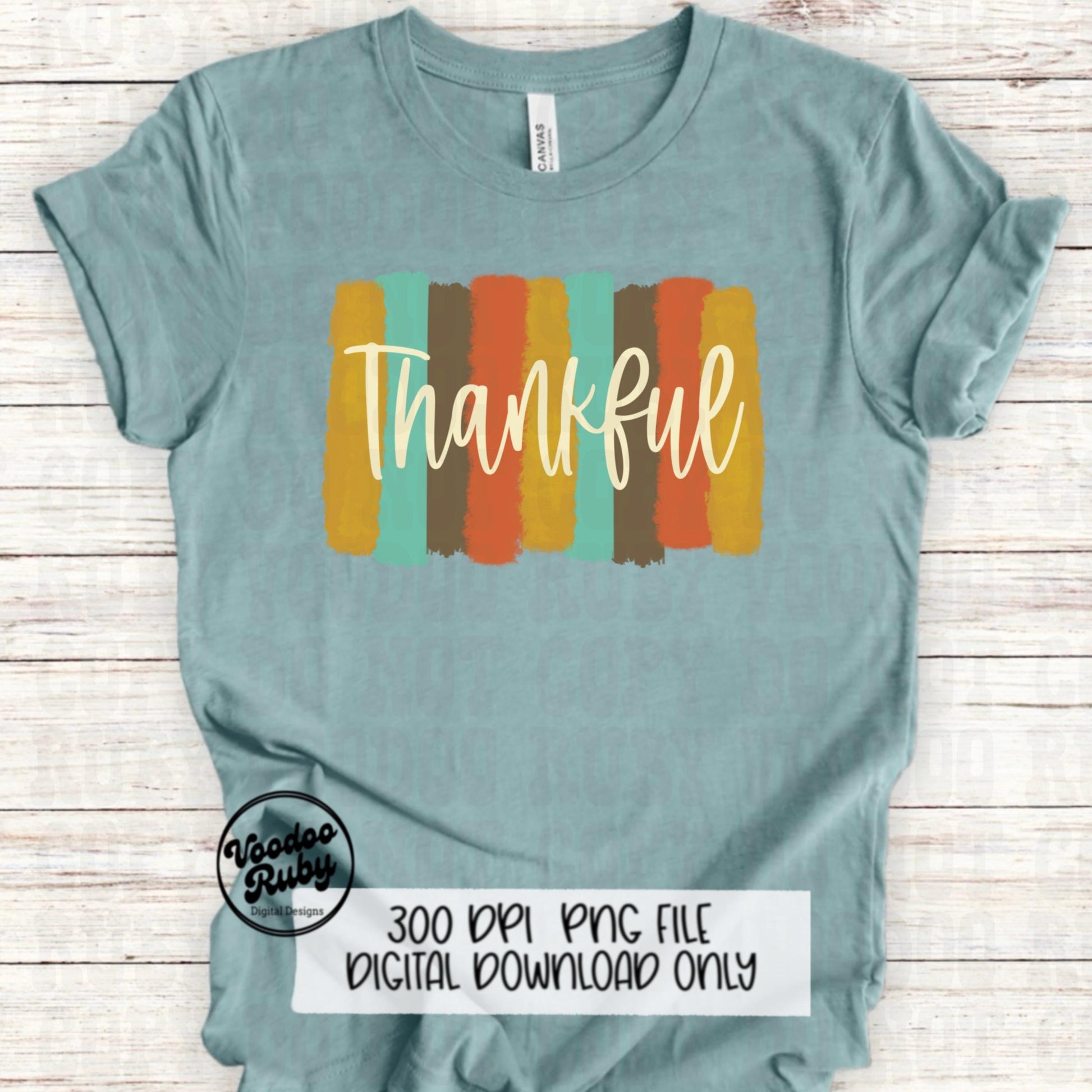 Thankful PNG Design Hand Drawn Digital Download Thanksgiving PNG Sublimation Thankful DTF Printable Vintage Fall png