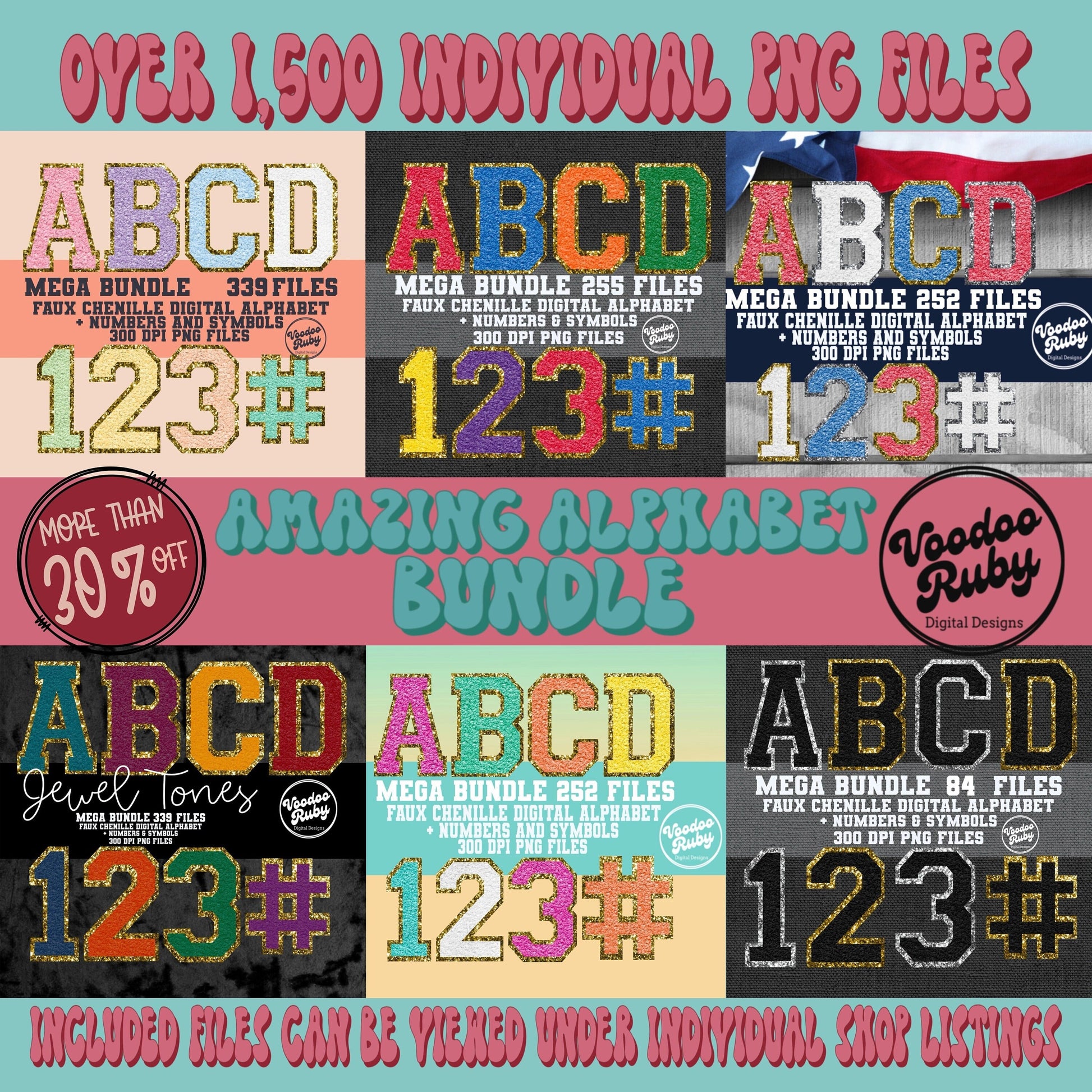 Faux Chenille Letters PNG Bundle Sublimation Digital Download Chenille Alpha Fabric Patch Sports Letters PNG Alpha Pack Chenille Texture