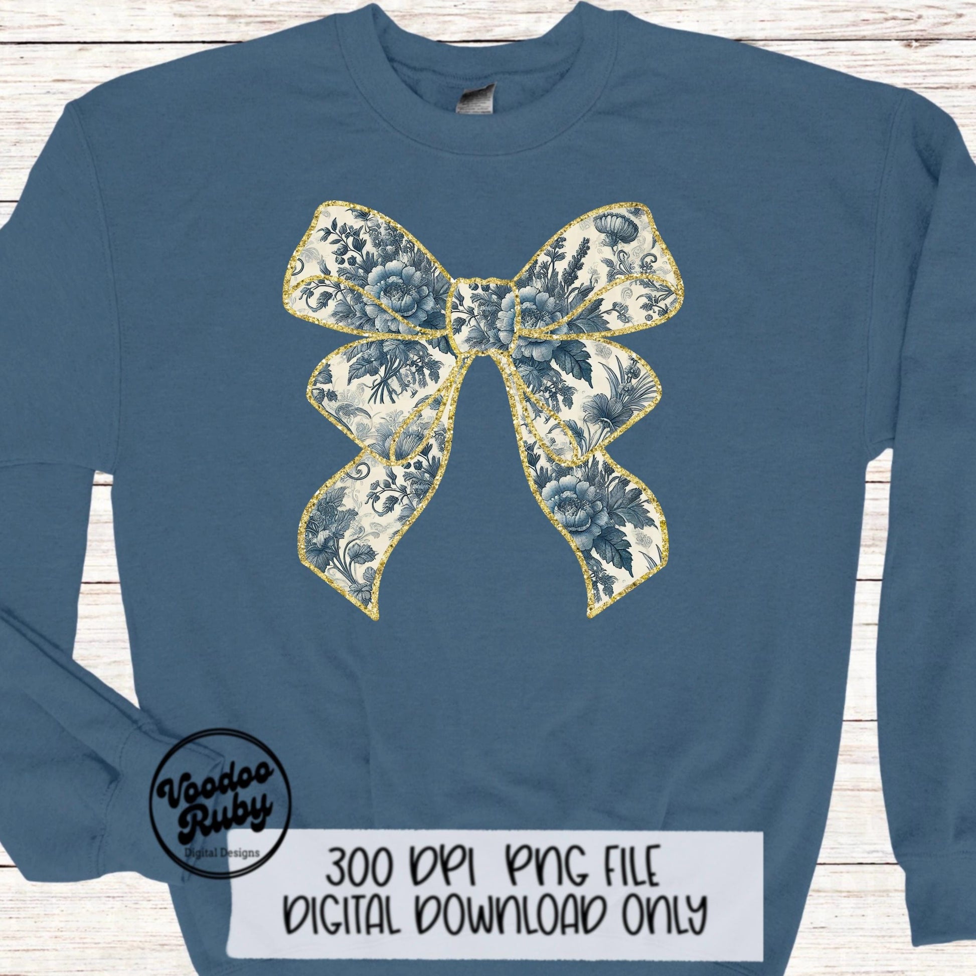Grand Millennial Glitter Bow PNG Design Sublimation Hand Drawn Digital Download Chinoiserie Bow Girly DTF Ribbon Clip Art Hand Drawn Sparkle