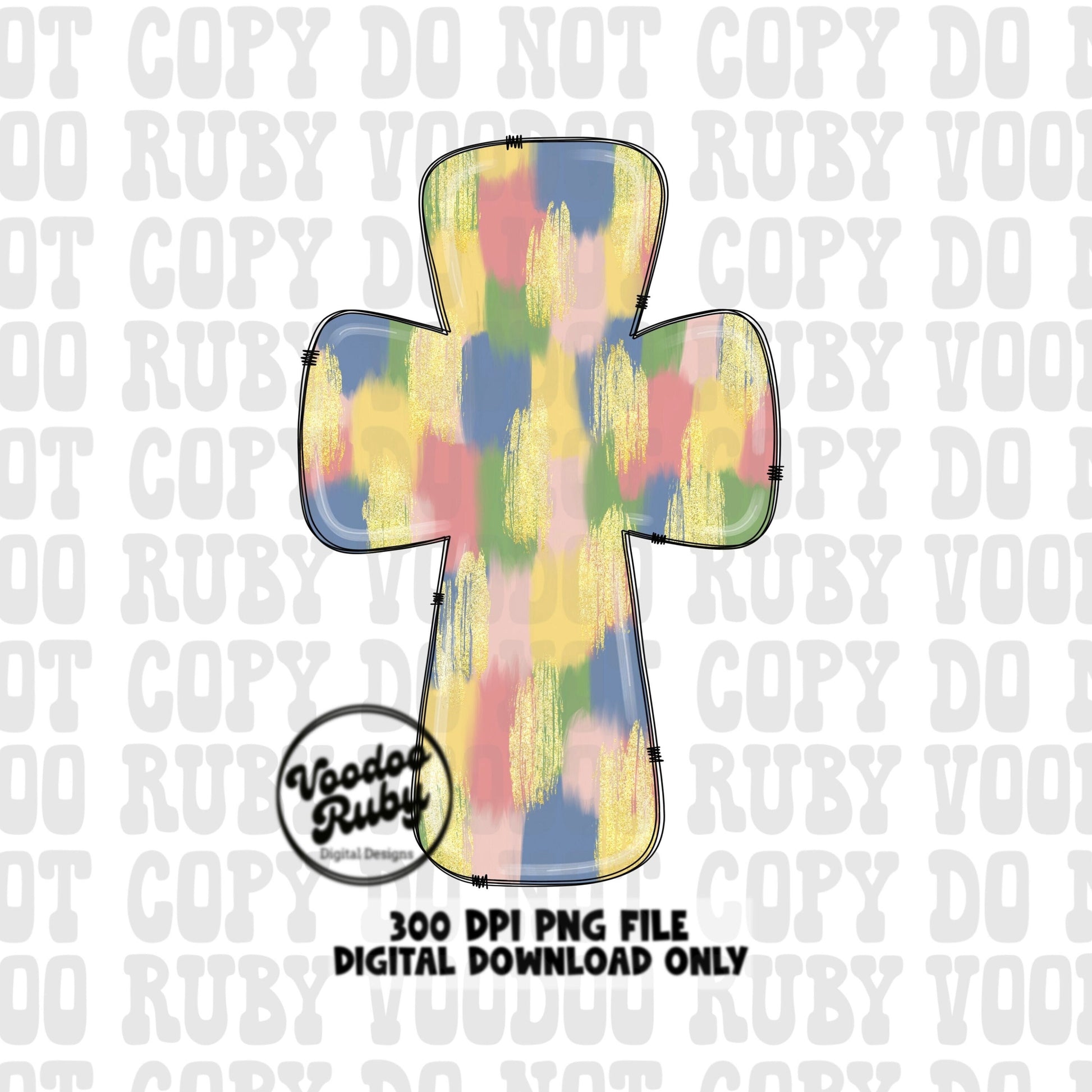 Christian Cross Jesus PNG Design Sublimation Christian Cross Hand Drawn Digital Download Christian Cross DTF Jesus Clip Art
