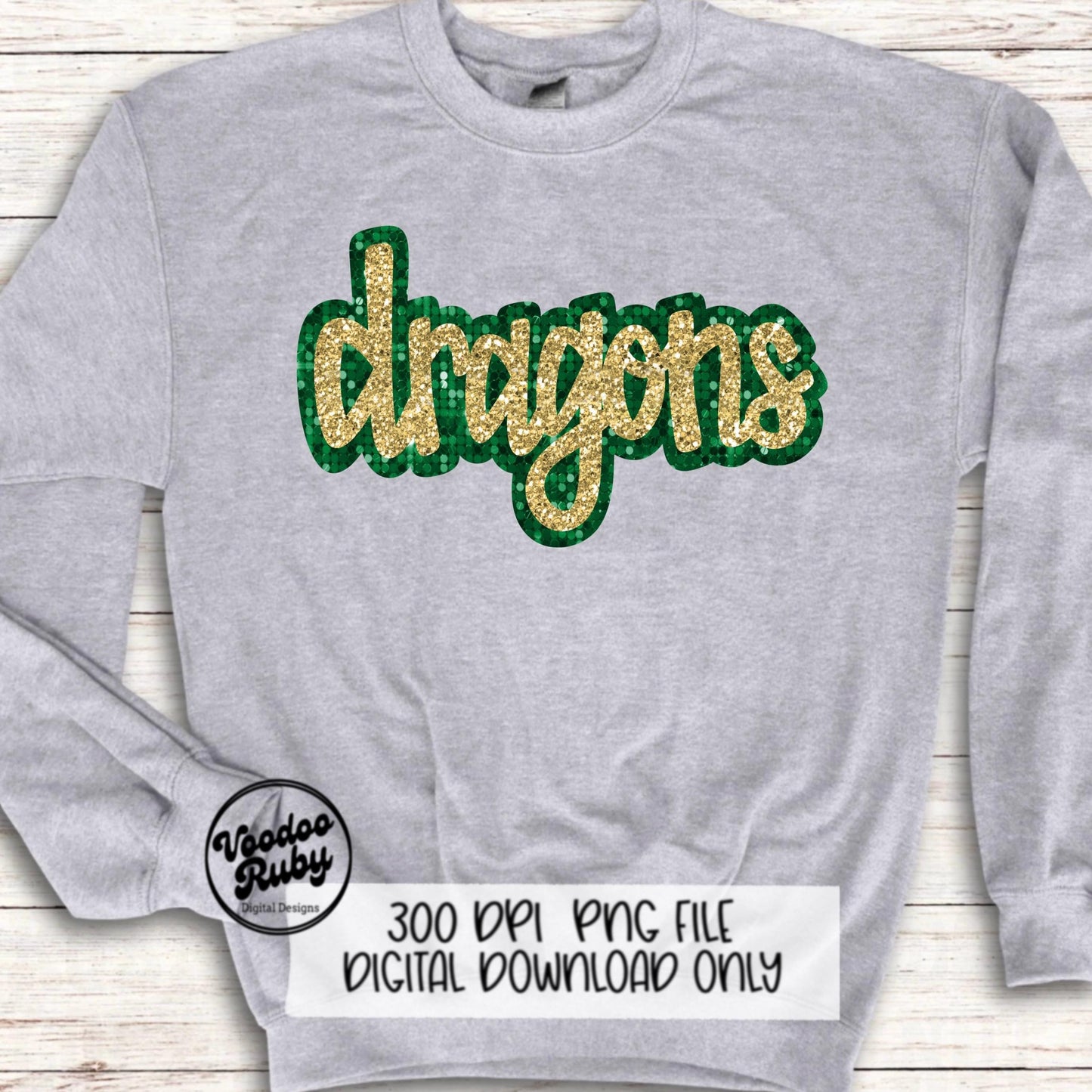 Dragons PNG Design Sublimation Sequins Glitter Hand Drawn Digital Download Faux Sequins Patch PNG Printable Clip Art Faux Appliqué Dragons DTF