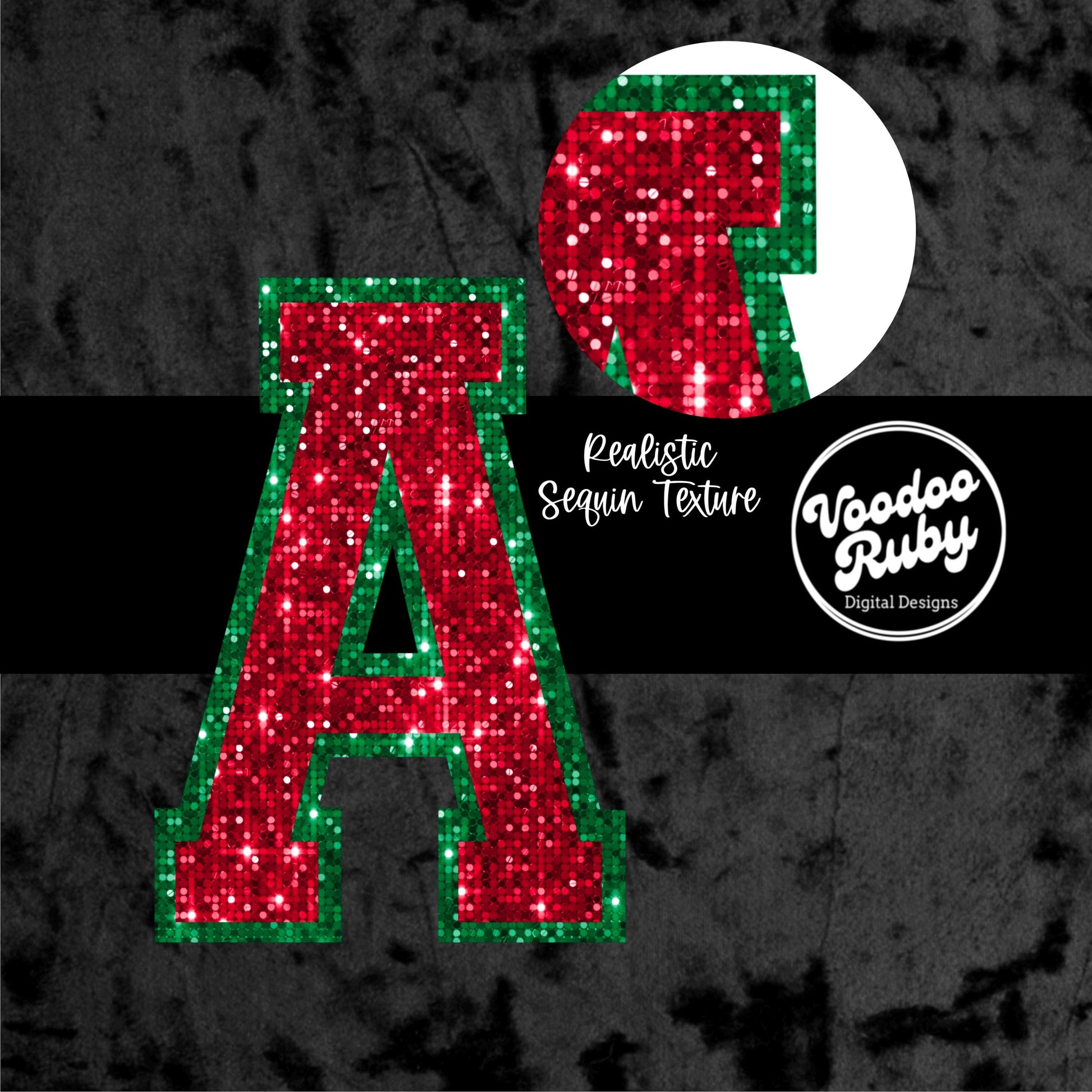 Sequin Christmas Letters PNG Bundle Sublimation Red Green Glitter Alpha Patch PNG Digital Download Faux Sequin Sports Letters PNG Alpha Pack