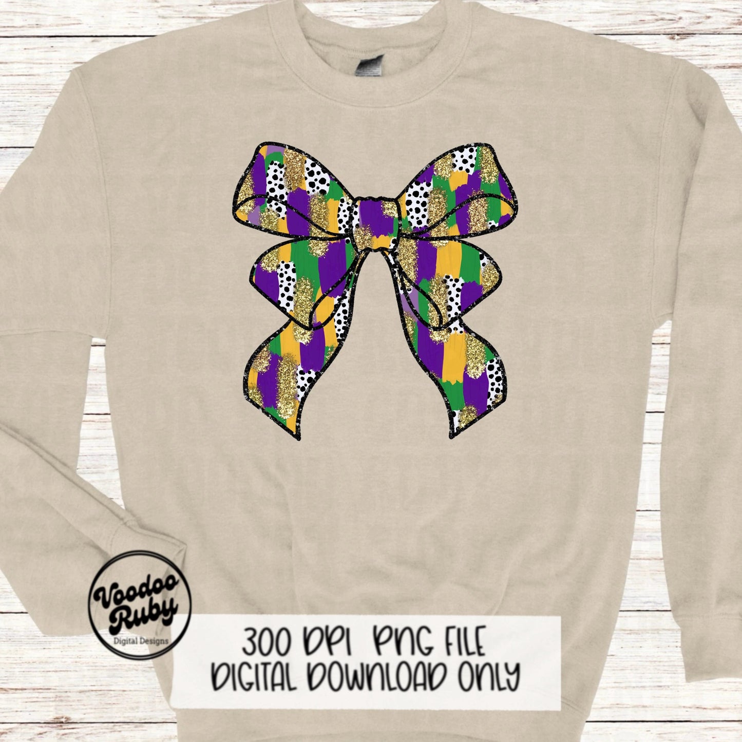 Coquette Mardi Gras Design PNG Sublimation Digital Download Glitter Paint Mardi Gras Sublimation Louisiana png Mardi Gras Bow Dtf Printable