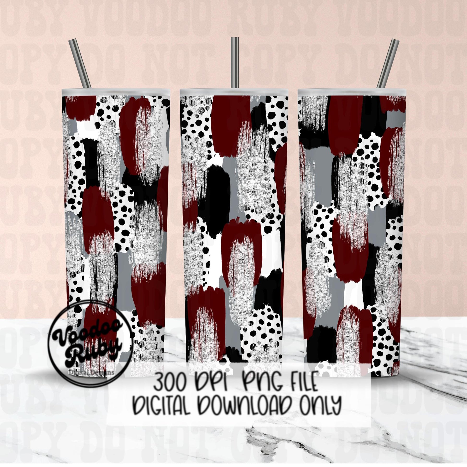 Maroon Gray Brushstroke Background PNG Sublimation Digital Paper Hand Drawn Digital Download Football Brush Strokes Messy Paint Mascots