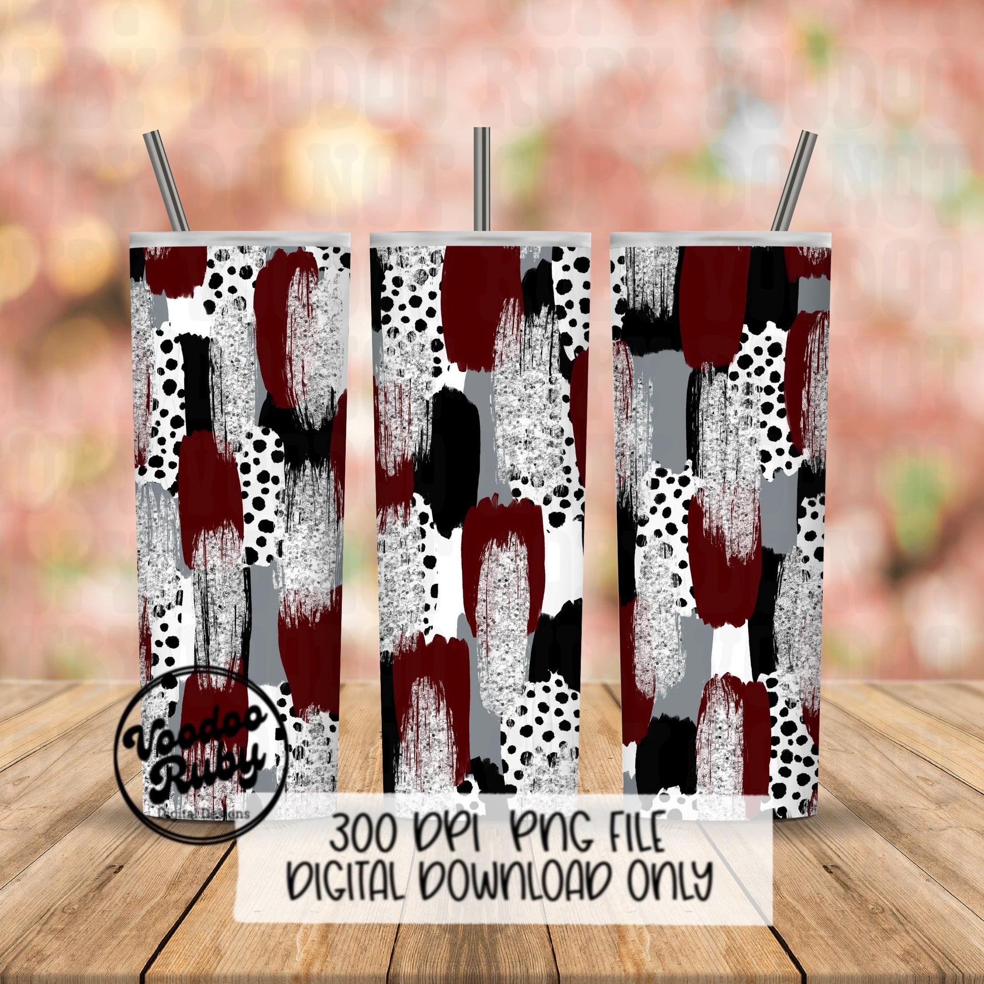Maroon Gray Brushstroke Background PNG Sublimation Digital Paper Hand Drawn Digital Download Football Brush Strokes Messy Paint Mascots