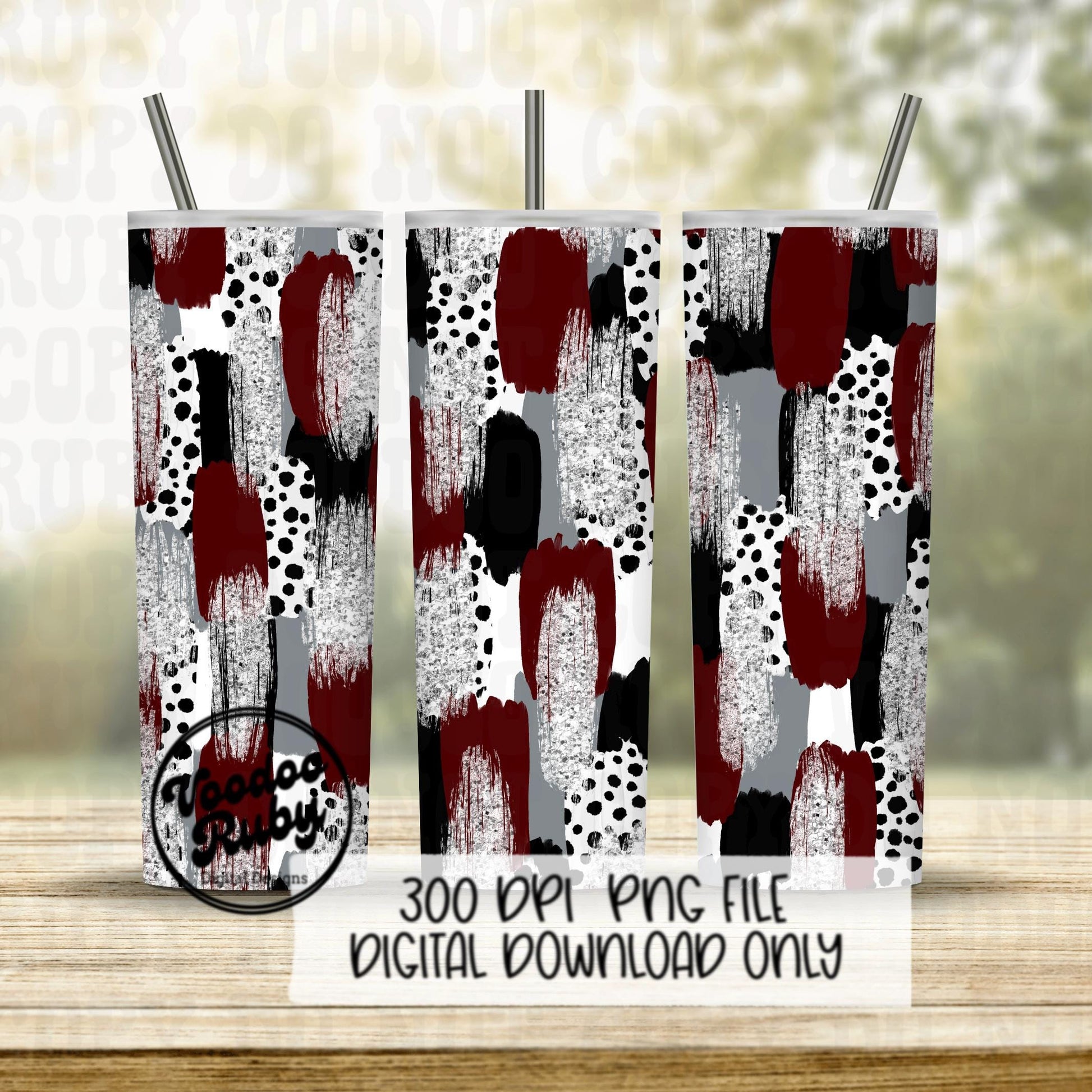 Maroon Gray Brushstroke Background PNG Sublimation Digital Paper Hand Drawn Digital Download Football Brush Strokes Messy Paint Mascots