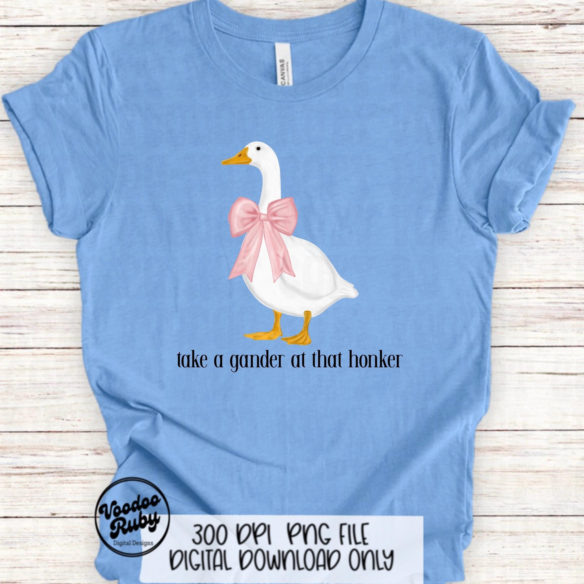 Funny Goose PNG: Vintage 90s Kitchen Design (Digital Download)