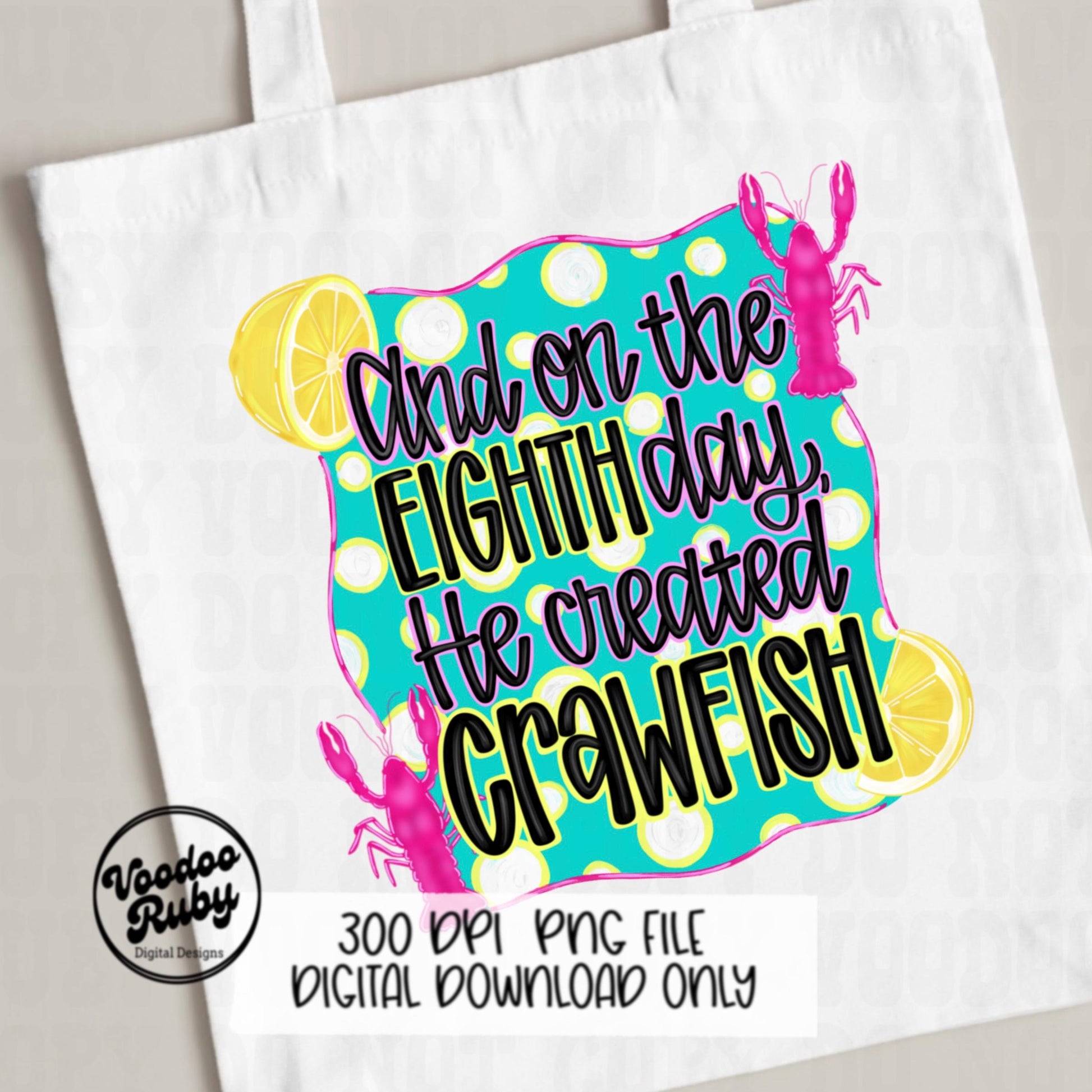 Jesus Crawfish Boil PNG: Louisiana Cajun Design (Digital Download)