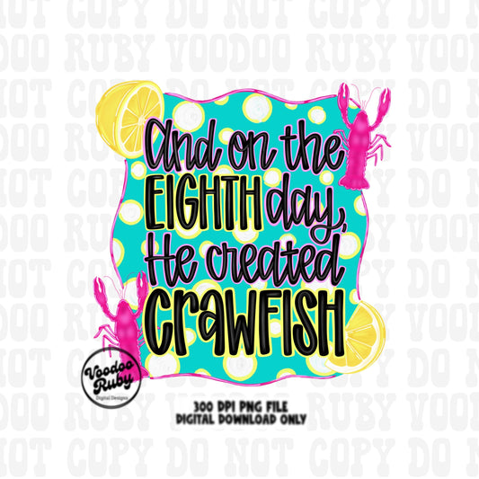Jesus Crawfish Boil PNG: Louisiana Cajun Design (Digital Download)