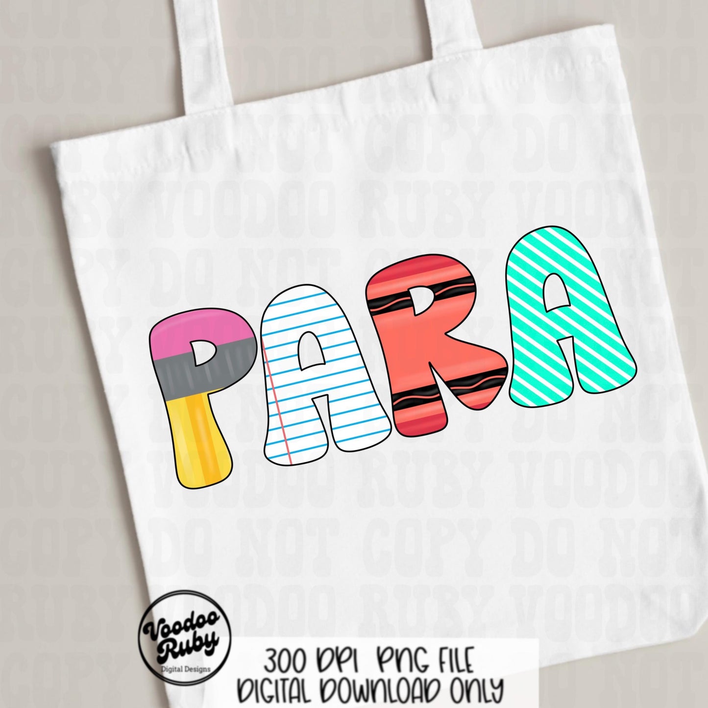Back To School Alphabet PNG Design: Hand Drawn Letters (Digital Download